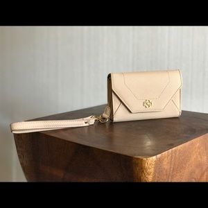 Cream colored wallet